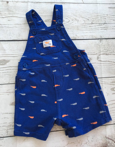 9 Months Jersey Shortie Dungarees