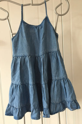 Age 7 denim look  summer dress