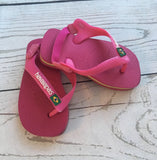 12-18 Months size 20 Pink Havaianas