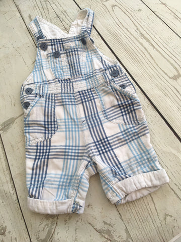 3-6 Months Shortie Dungarees