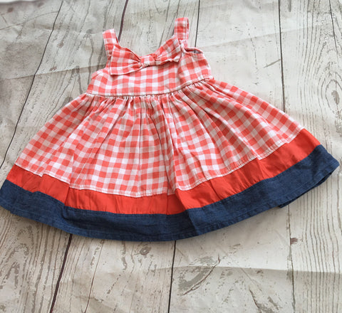 6-9 Months Gingham Dress