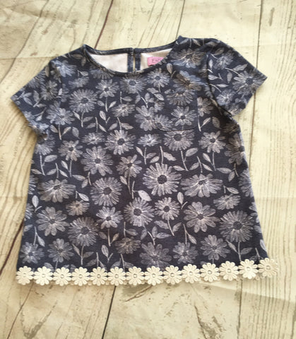 5-6 Years Floral Top Unworn