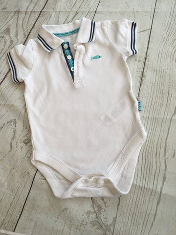 3-6 Months Polo Shirt Bodysuit