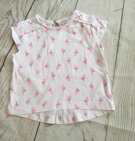 9-12 Months Flamingo Tshirt