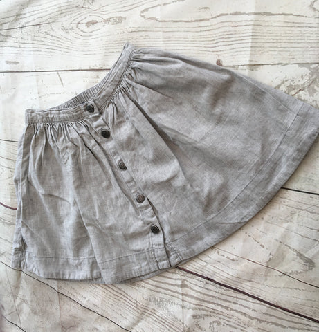 Age 8 Grey Wash Skirt