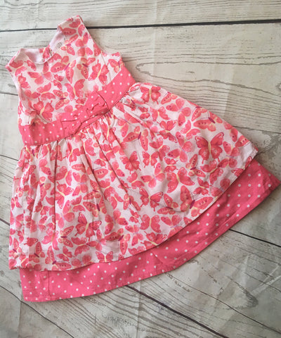 12-18 Months Butterflies Dress