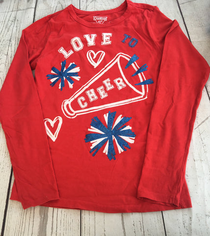 Age 10 Love Cheer  Top