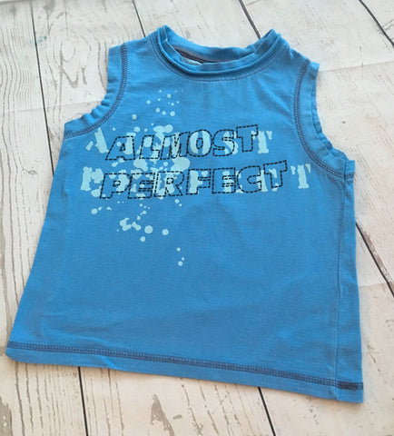 3-4 Years "Almost Perfect" Muscle Vest