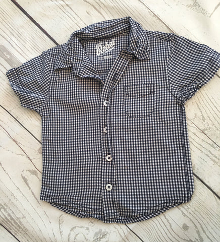 9-12 Months Checked Shirt