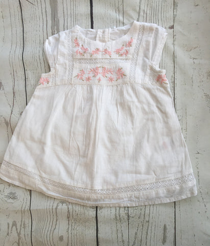 9-12 Months Embroidered Tunic