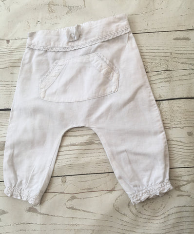 6-9 Months Linen Hareem Trousers Unworn
