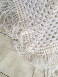 Fringed Crotchet Shawl