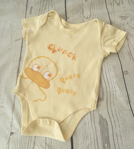 3-6 Months Duck Bodysuit