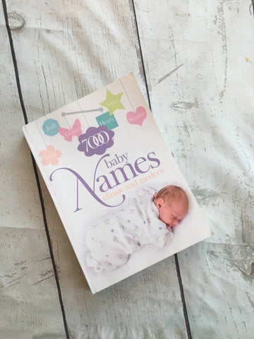 7000 baby names book