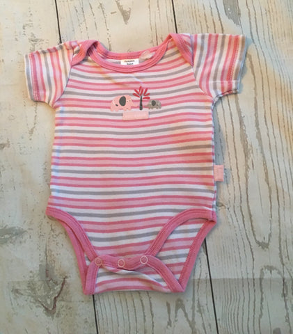 0-3 Months Elephant Bodysuit