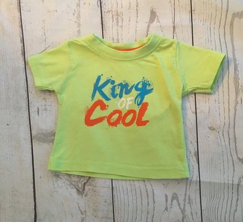 0-3 Months King of Cool Tshirt Unworn