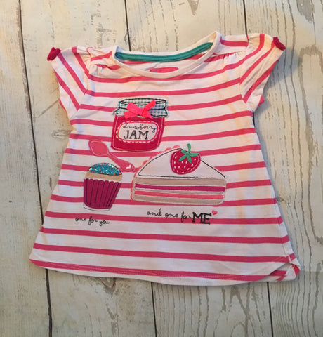 9-12 Months Embroidered Tshirt