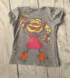 6-12 Months Skater Girl Tshirt