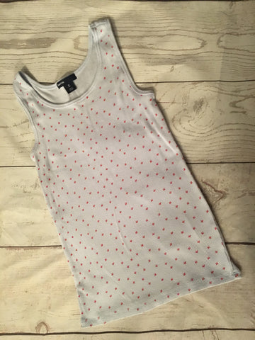 Age 8 Ditsy Ribbed Summer Vest
