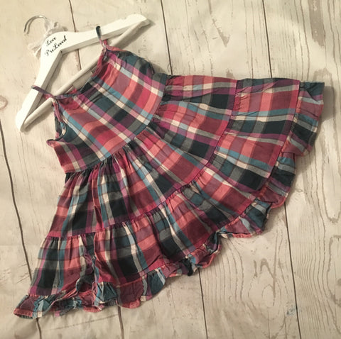 2-3 Years Gingham Tunic Dress