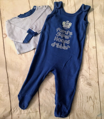 3-6 Months Super Hoops  Outfit