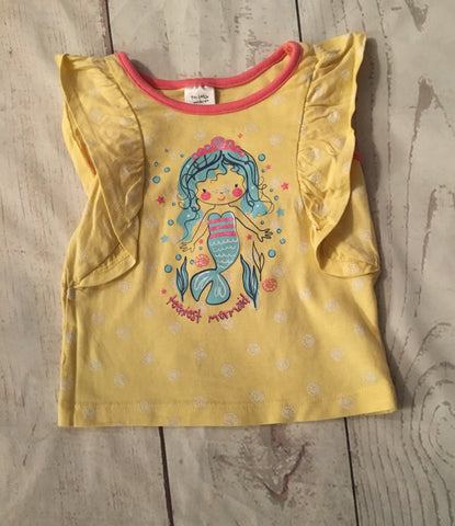 3-6 Months Mermaid Summer Top