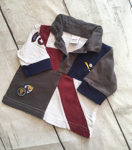 Newborn Baseball Polo Shirt