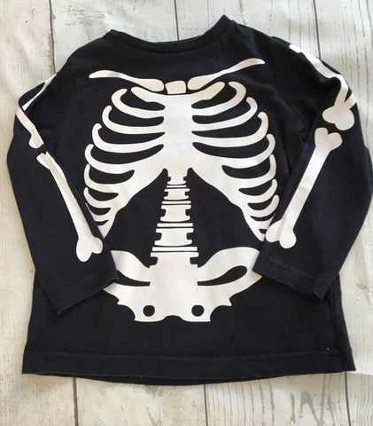 3-4 Years Skeleton Top