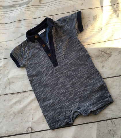 3-6 Months Collared Romper