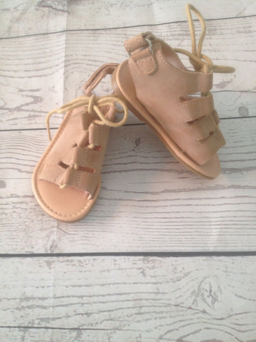 Size 5 Beige Sandals New