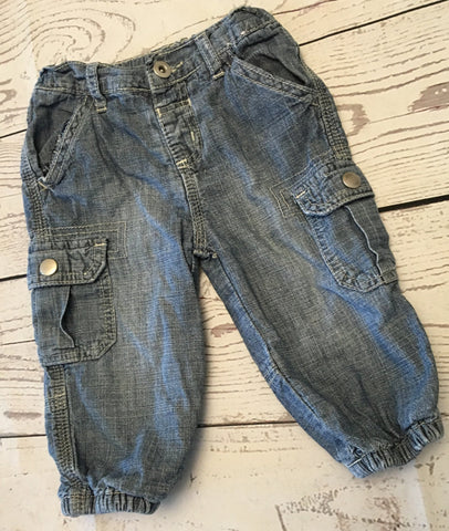 9-12 months cuffed jeans - Love PreLoved
